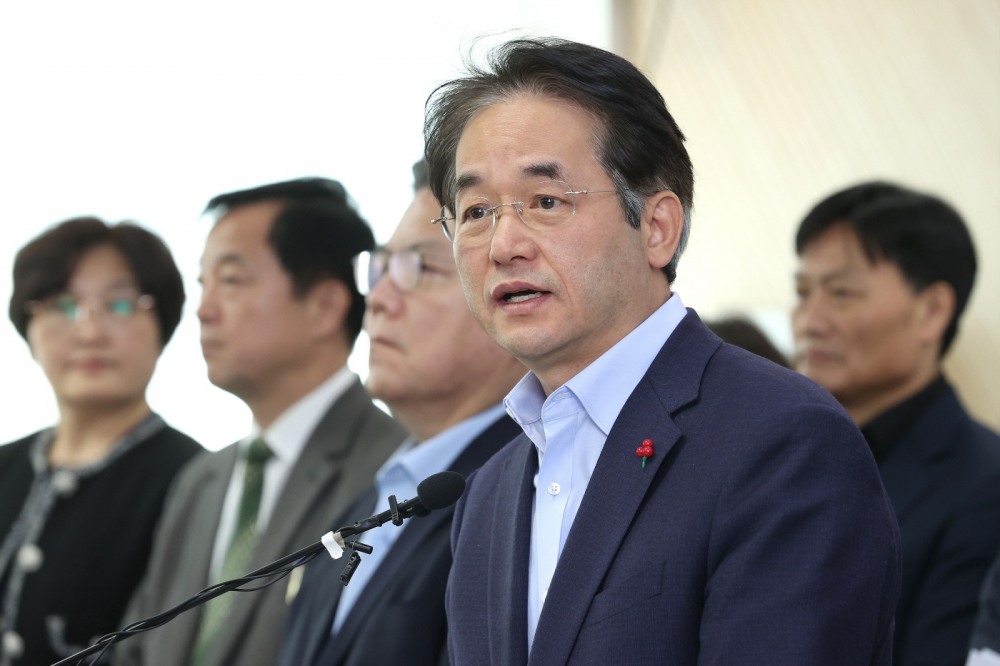 이동환 고양특례시장 긴급 기자회견