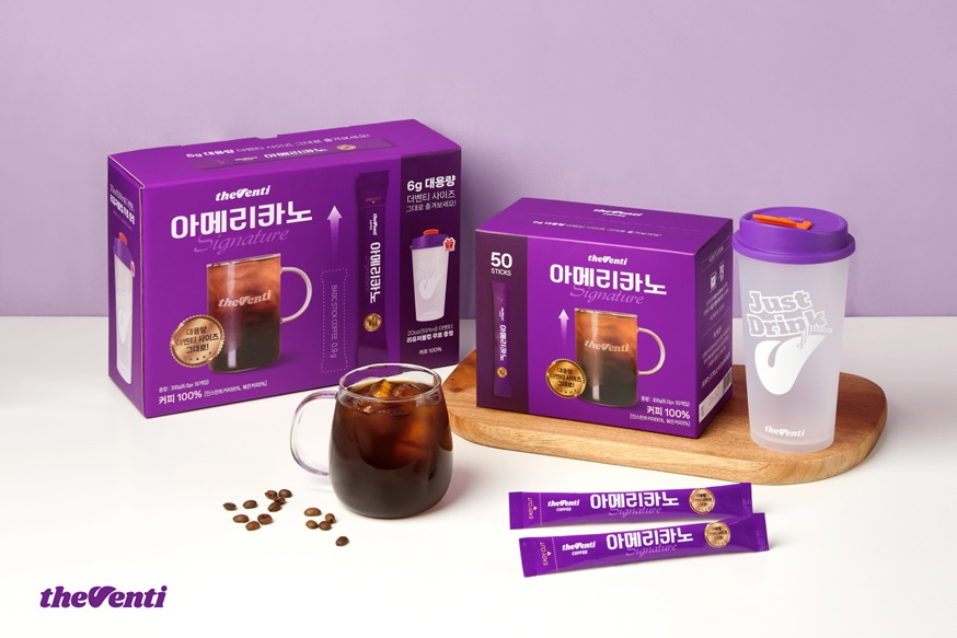 더벤티, 스페셜티 블렌드 원두 활용 ‘더벤티 아메리카노 스틱’ 출시