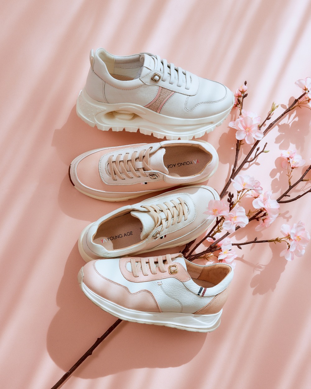 형지에스콰이아, 봄철 나들이에 제격인 영에이지 여성 경량 스니커즈 출시