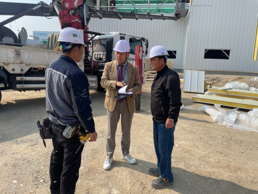 대형건설 현장 안전 점검