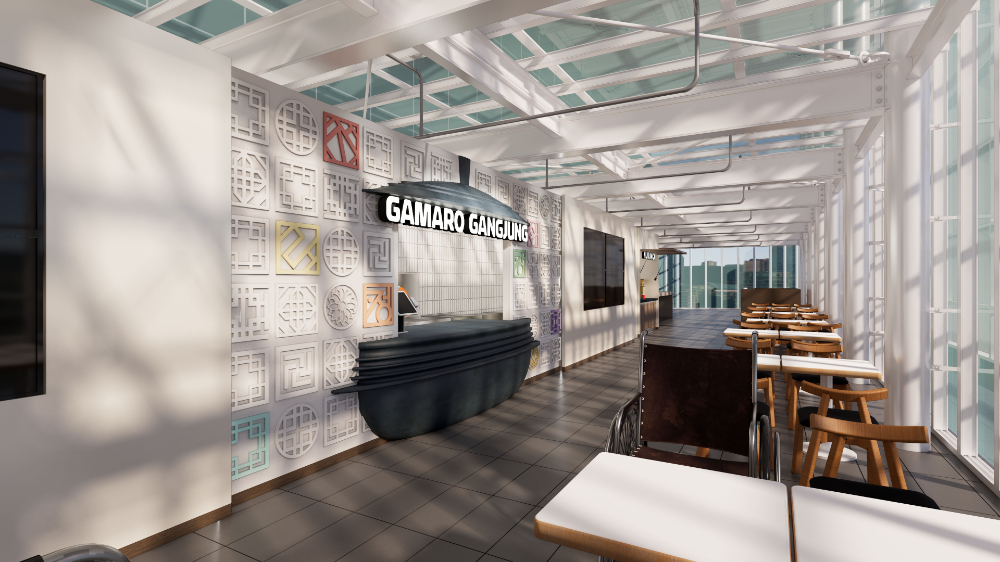 오사카 엑스포 한국관 조감도 이미지