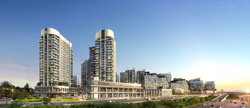 '아크로 한남' 단지 투시도