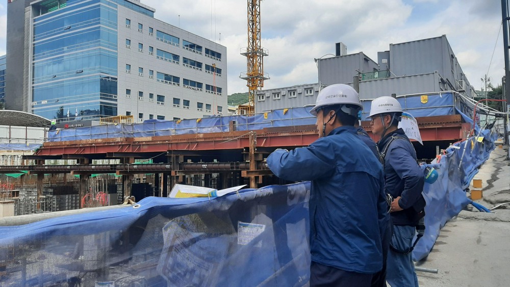 건축공사장 일제 안전점검