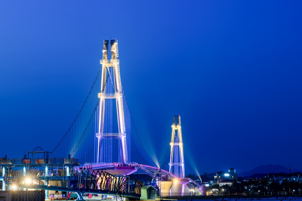 여주 남한강 출렁다리