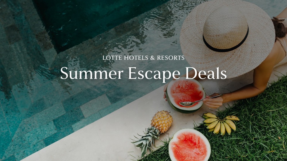 롯데호텔앤리조트, 타임세일 ‘썸머 이스케이프 딜’ 선봬…최대 45% 할인 혜택