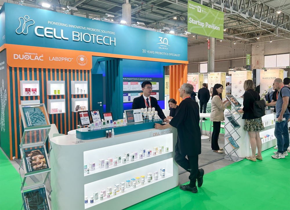 쎌바이오텍 듀오락, ‘비타푸드 유럽 2025’ 부스
