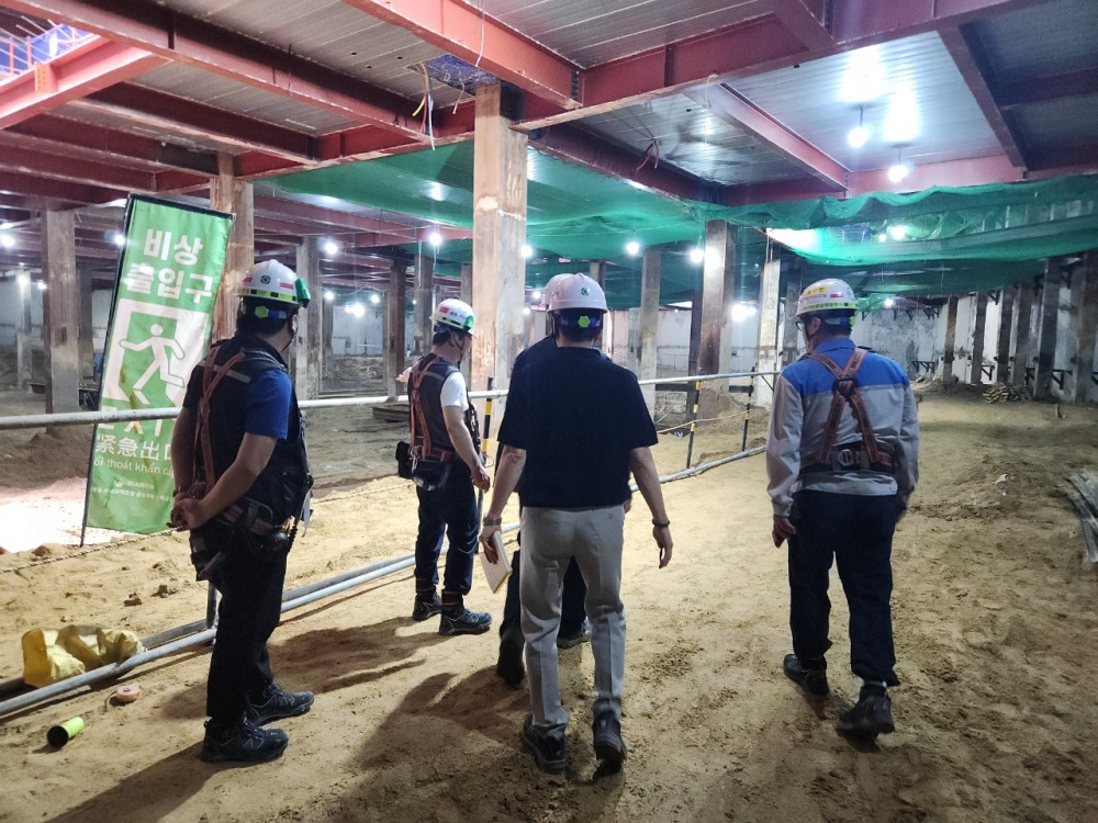 경기지하안전지킴이와 합동으로 현장 안전 점검
