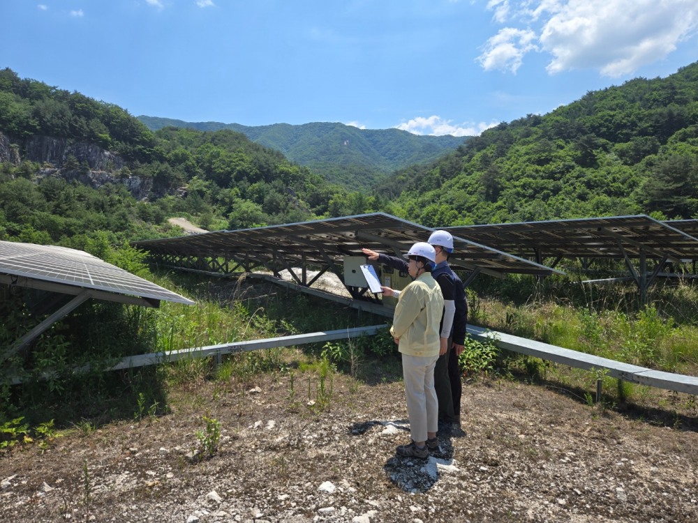 태양광발전시설 재해예방 조치 사항 점검