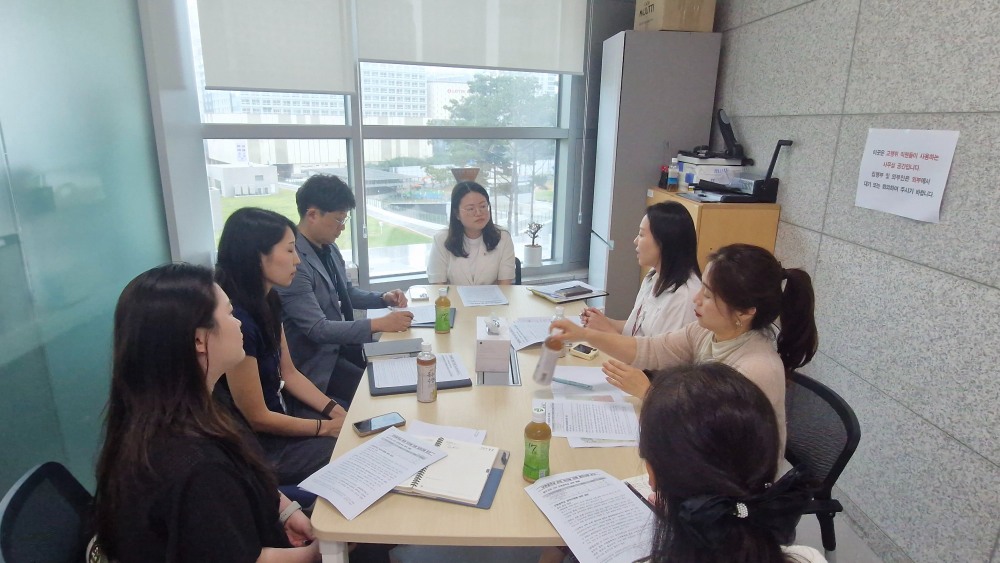 모현중학교 통학환경 개선을 위한 정담회