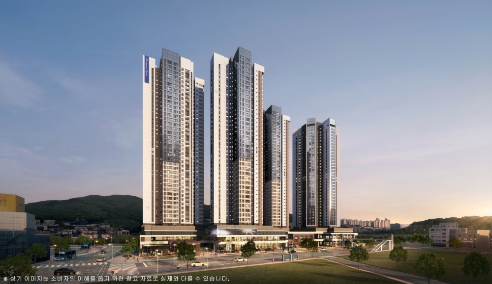 해링턴 스퀘어 리버파크 투시도(석경)