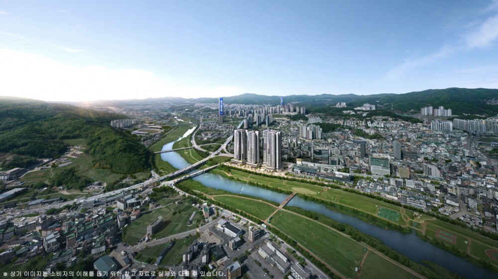 해링턴 스퀘어 리버파크 항공조감도