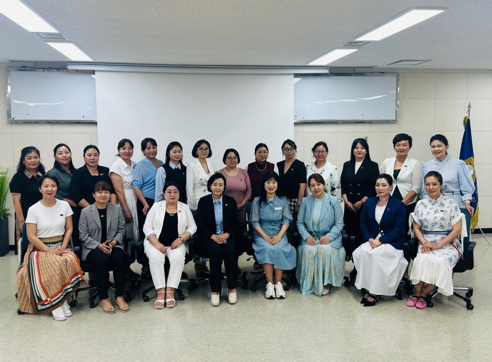 몽골지방의회 여성의원단 방한