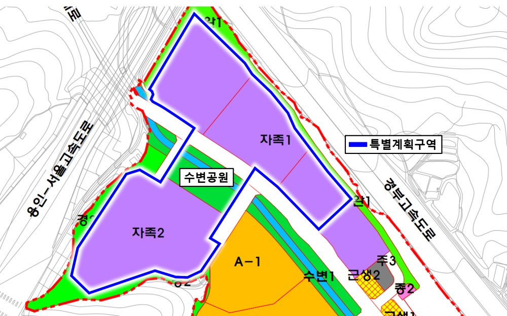 토지이용계획도 특별계획구역