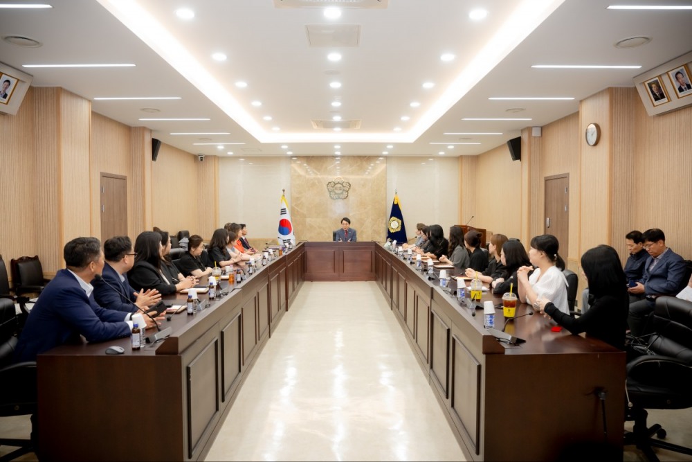 조성대 남양주시의회 의장, ‘공공시설 수질관리 개선 위한 주민 간담회’ 열어