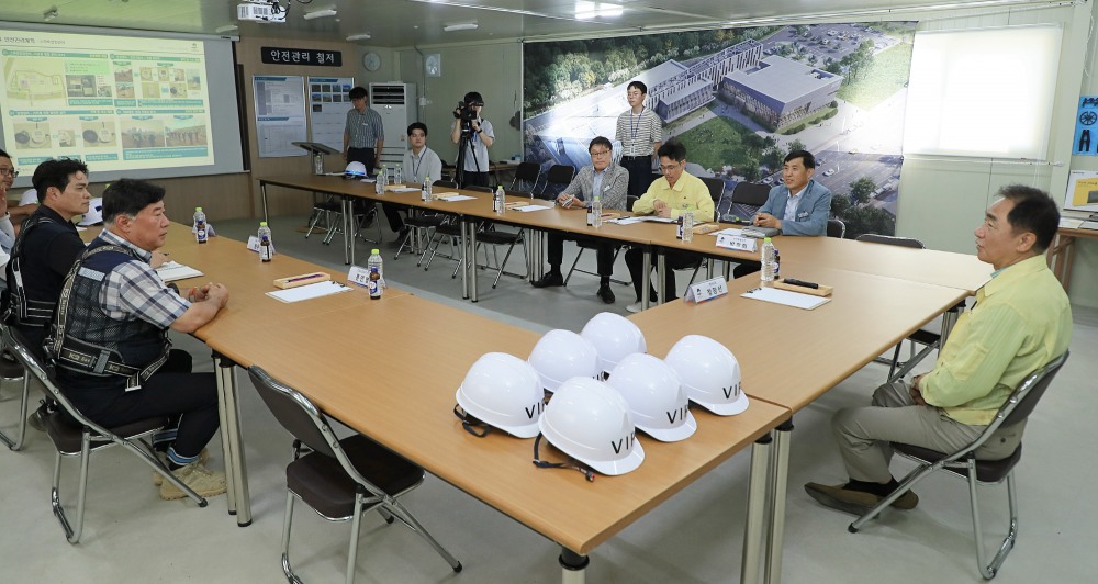 대형 공사장 및 무더위쉼터 현장 점검