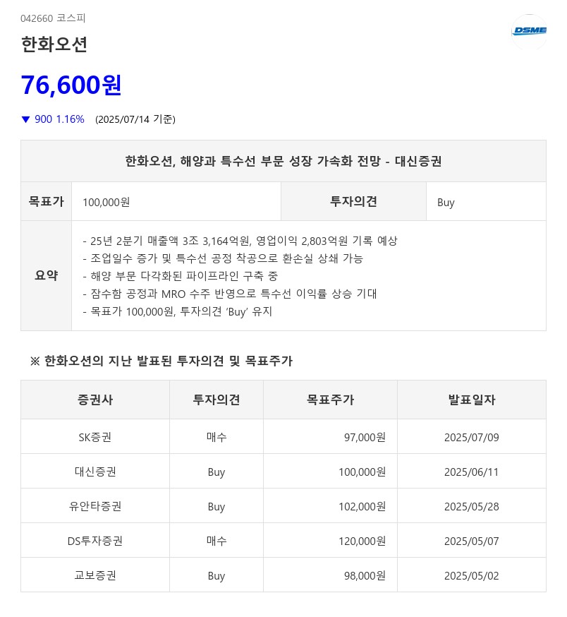 한화오션, '특수선'으로 미래 선점...조선업 또 다른 게임 체인저는?