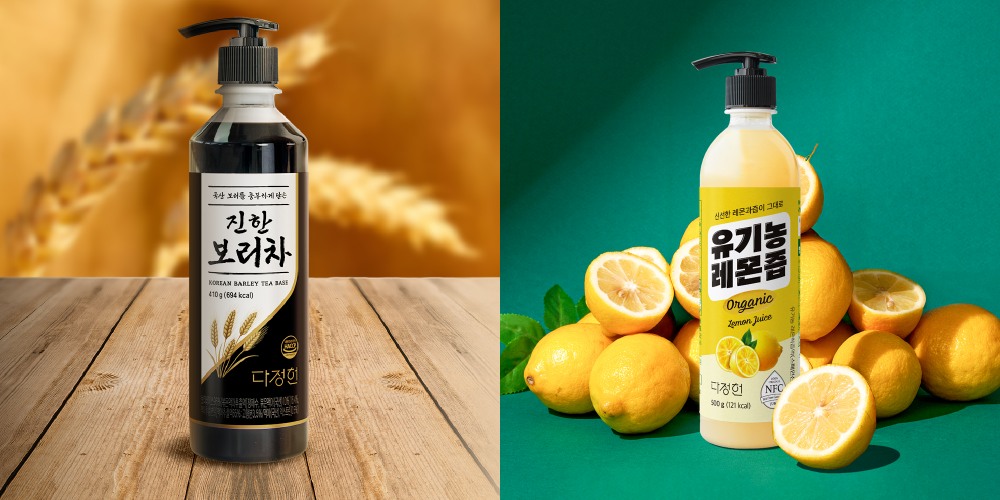 다정헌 X 롯데마트 맥스, 여름맞이 ‘진한보리차 원액’과 ‘유기농레몬즙 대용량’ 출시