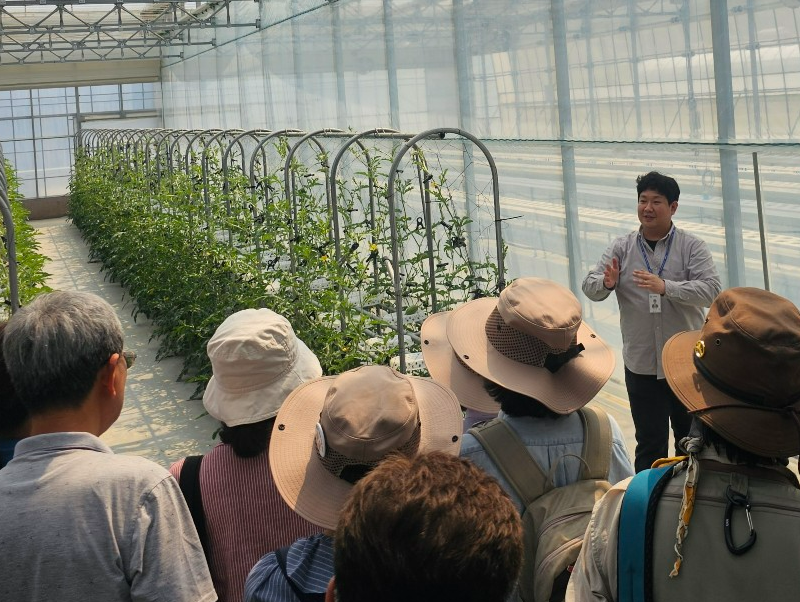 지난해 진행한 '도시농업 교육' 진행 현장