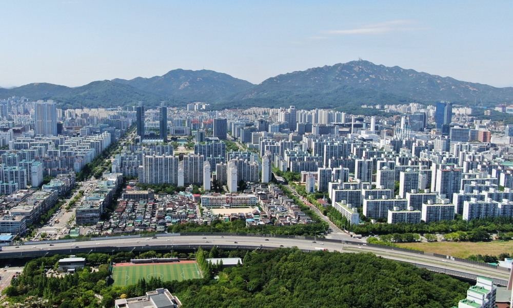 평촌신도시 전경