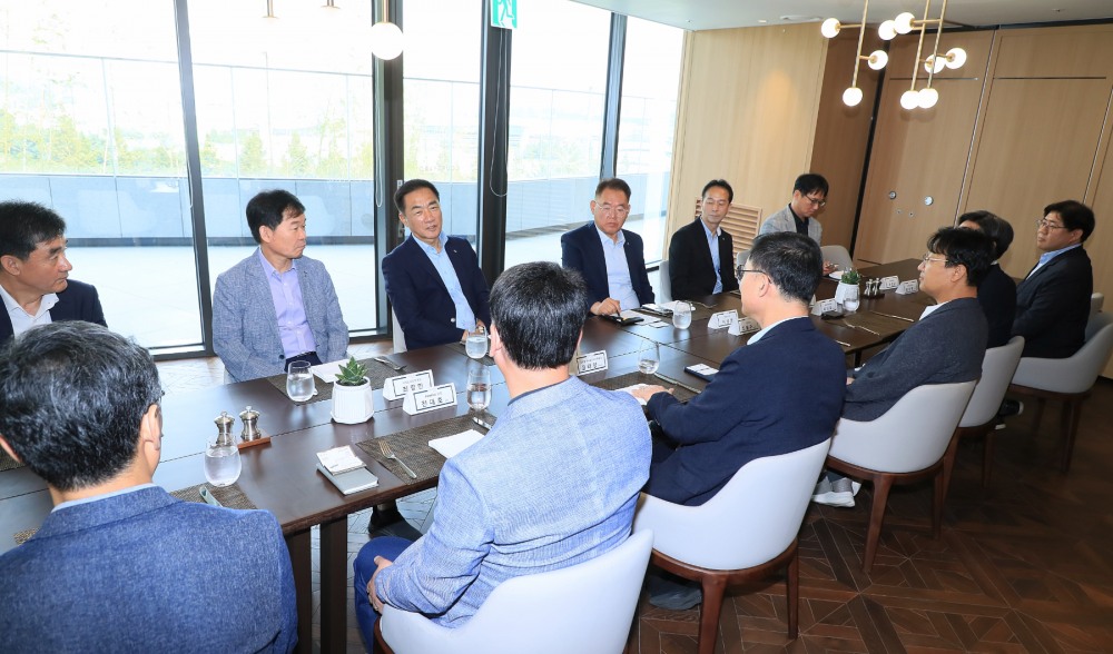 평택시- 삼성전자 임원진과 간담회