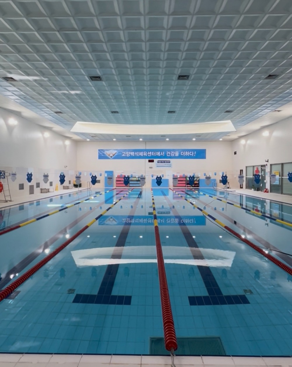 백석체육센터 수영장