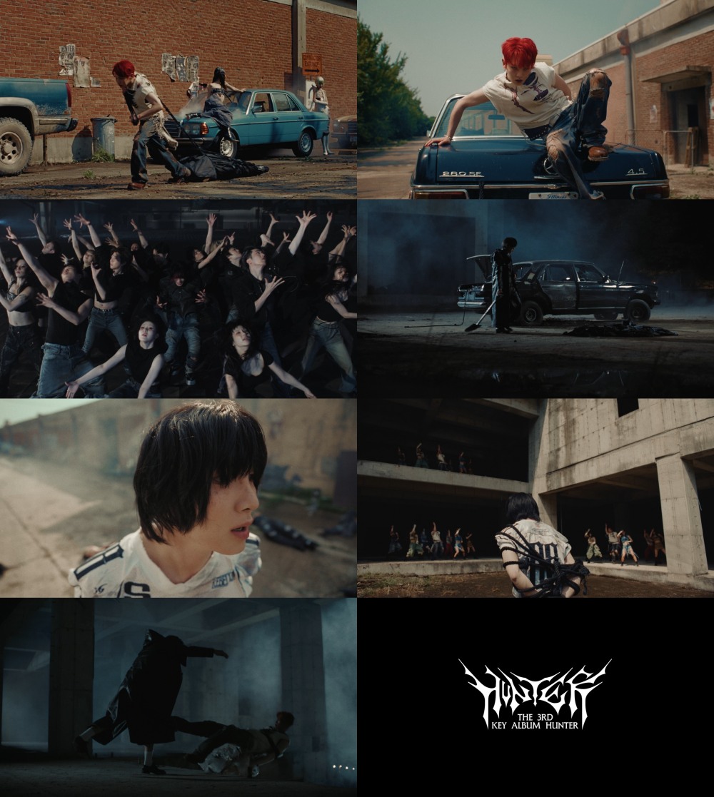 샤이니 키, 신곡 ‘HUNTER’ 뮤비 티저 공개… 한 편의 스릴러 영화