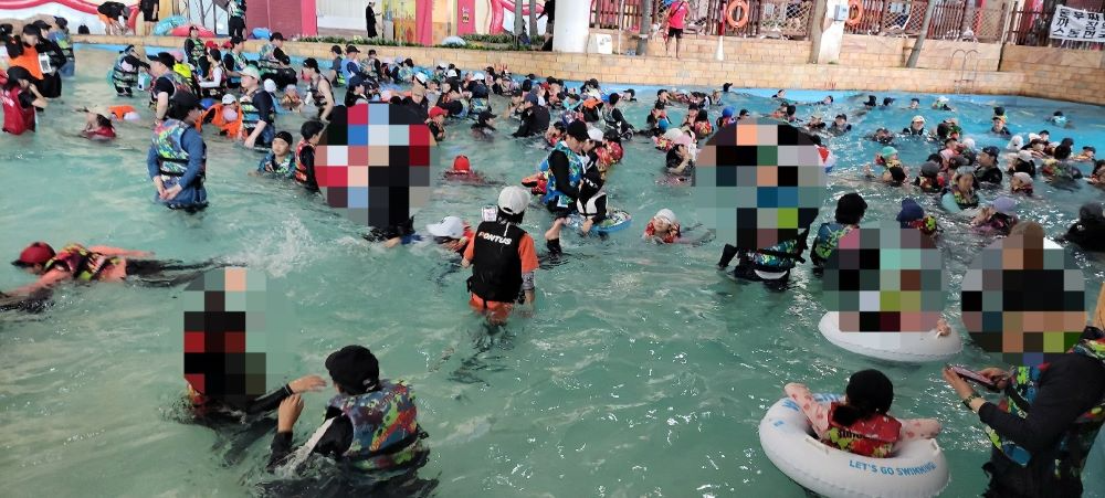 김포시 드림스타트 워터파크 가족 물놀이 행사 (김포시 제공0