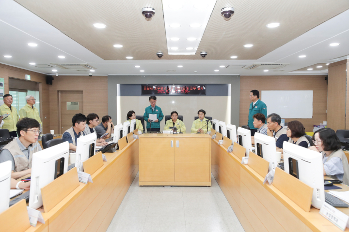 고양특례시의회, 집중호우로 긴급 대응 점검