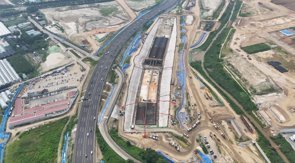 고양 일산테크노밸리 건설 현장