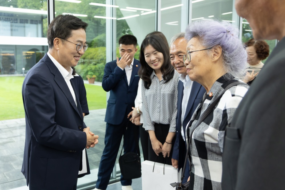 독립유공자 후손 7명 도담소에 초청