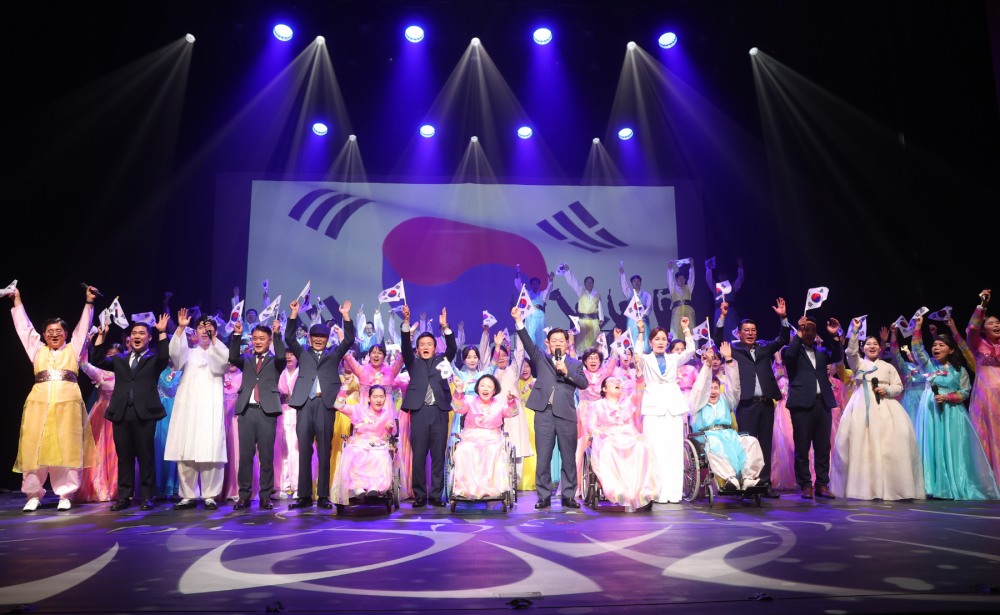 광명시 제80주년 광복절 경축식(광명시 제공)