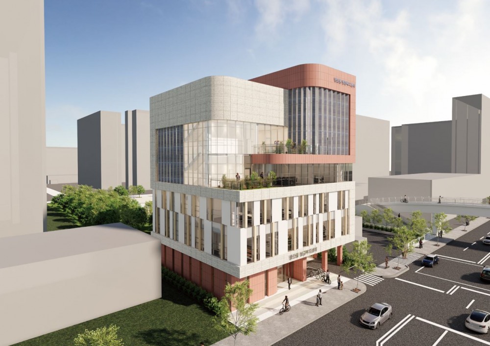 평안동 행정복지센터 신청사 조감도