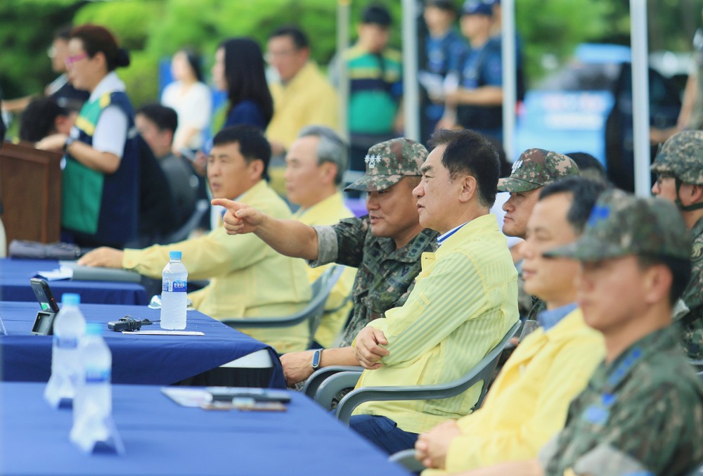 을지연습 테러 대응 실제훈련