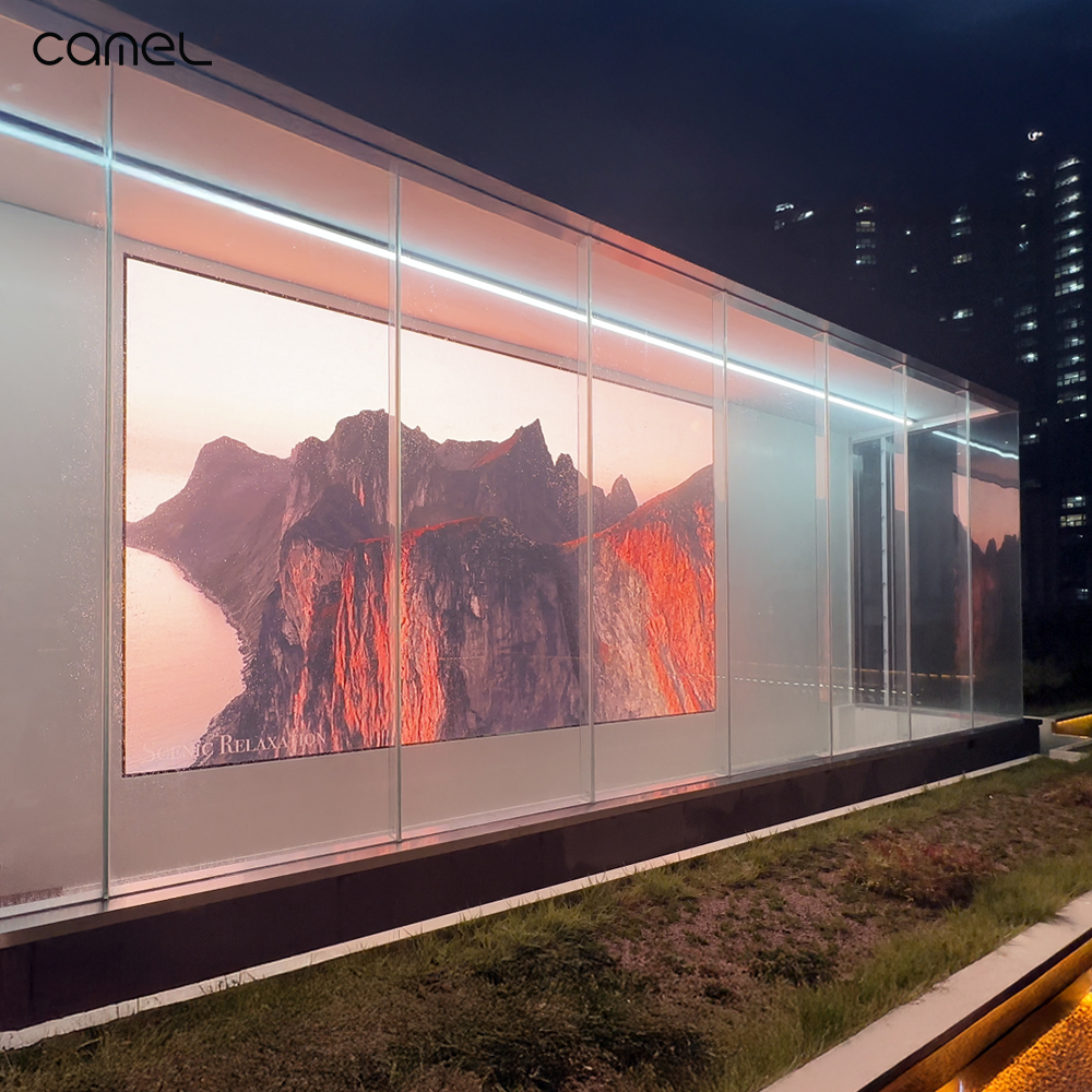 카멜 LED전광판 옥상 시공