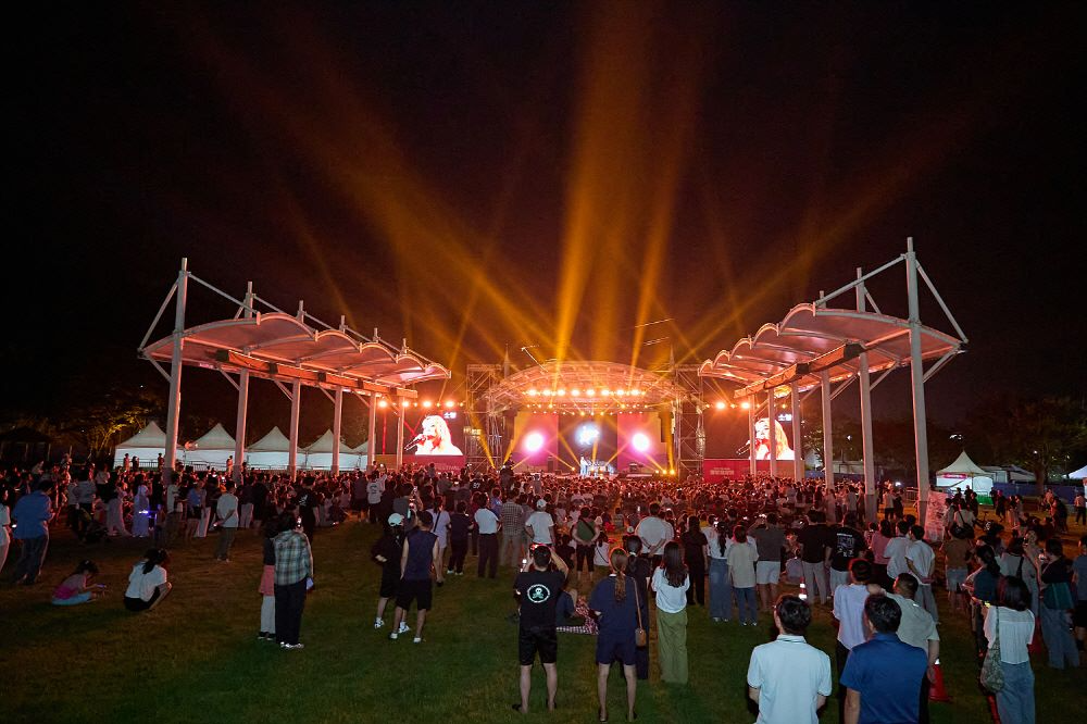 제2회 신정호 별빛축제 모습(아산시 제공)