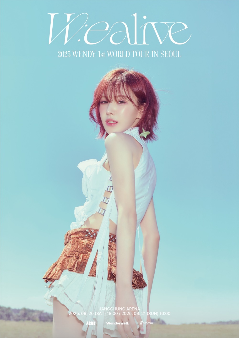 웬디, 첫 월드 투어 ‘위얼라이브’ 서울 콘서트 오늘(25일) 선예매 오픈