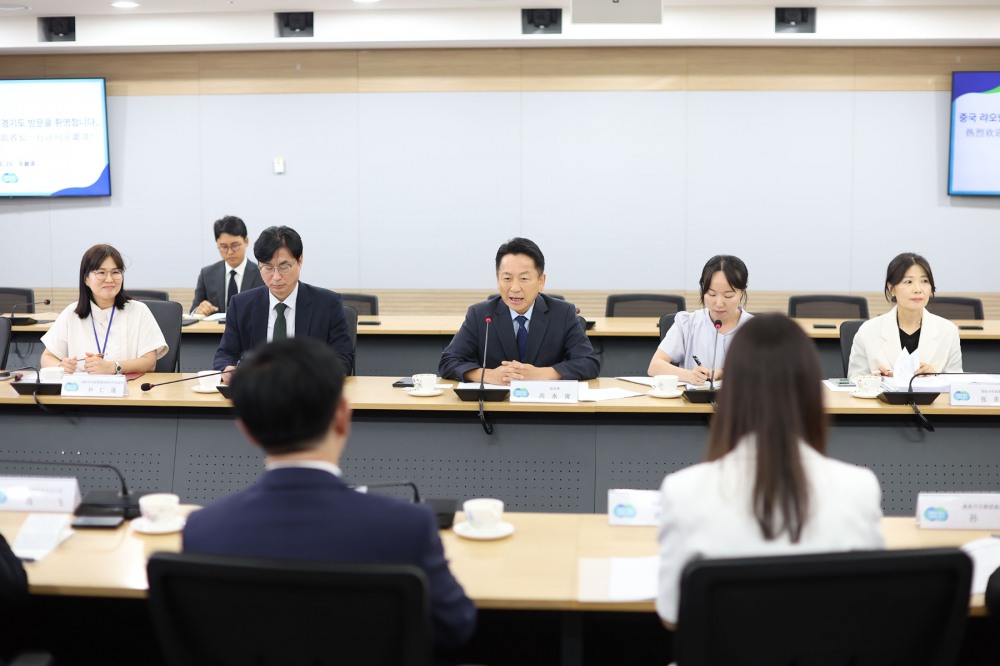 샨이(單義) 중국 랴오닝성 부성장과 협력 방안 논의