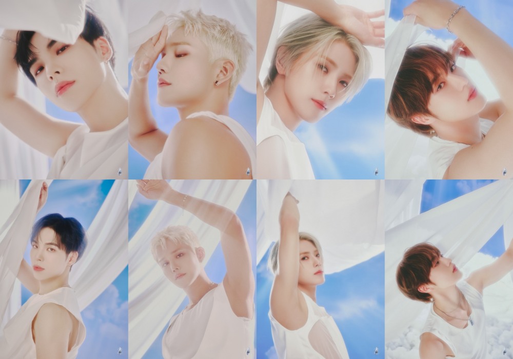 CIX, 8th EP 콘셉트 포토 공개 완료…순백의 천 속 신비로운 아우라 폭발