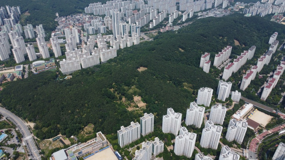 수지중앙공원 부지