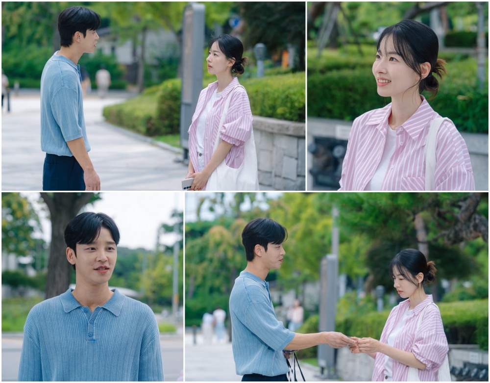 ‘친밀한 리플리’ 이시아X설정환, 아련한 첫사랑의 재회 현장 포착