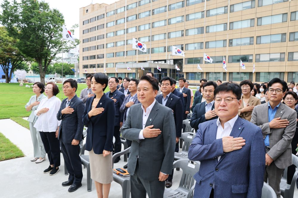 충북도 김영환 지사, 9월 직원조회 개최... "충북도정 대한민국 중심으로"