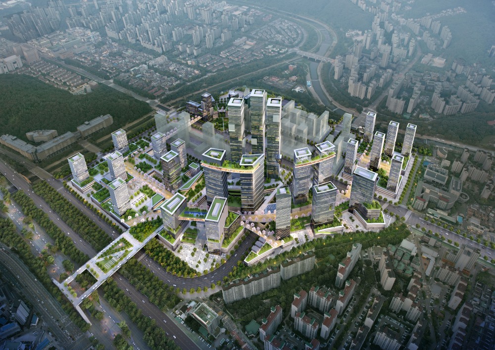 오리역세권 제4테크노밸리 조감도