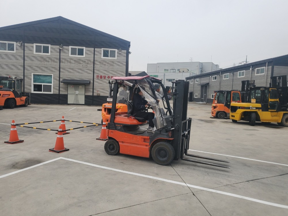 소형지게차 면허취득 교육