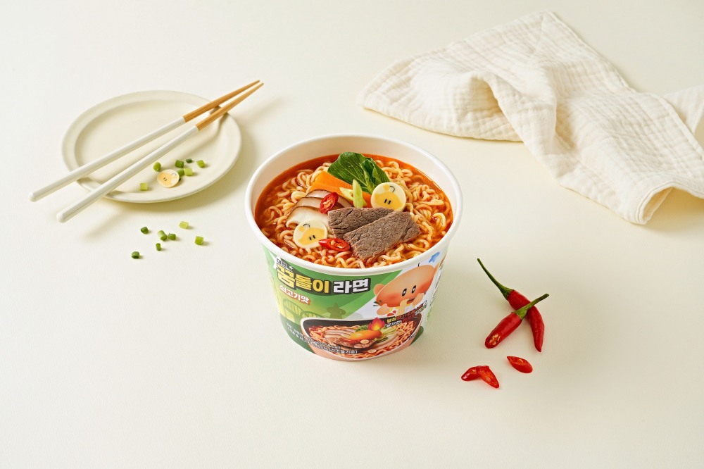 대전시, "대전의 맛을 한 컵에" 꿈돌이 컵라면 출시