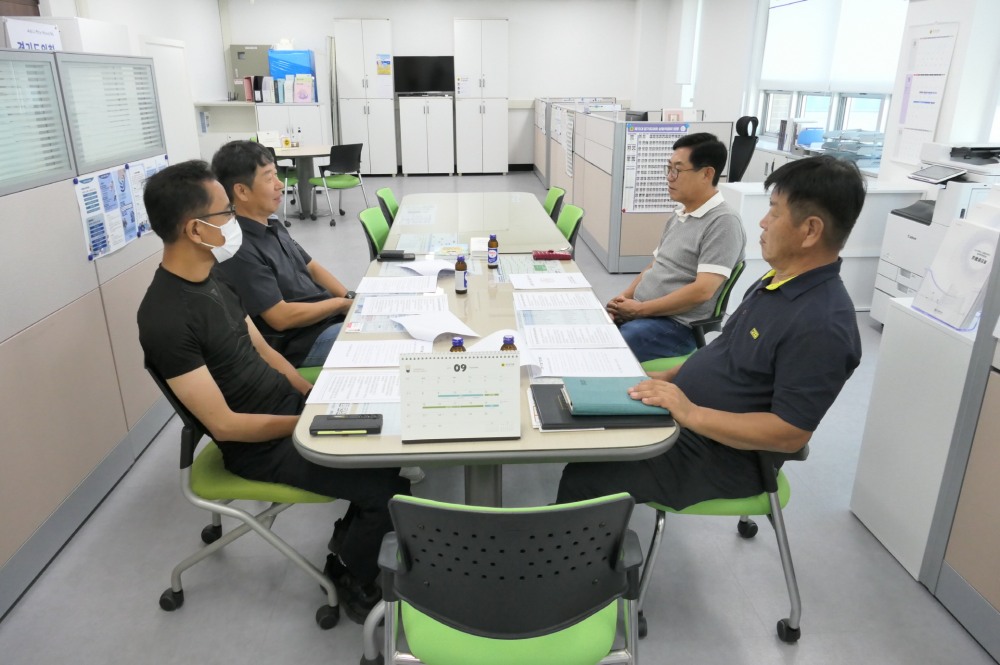 안성시건설기계연합회 관계자와 당면 현안 논의