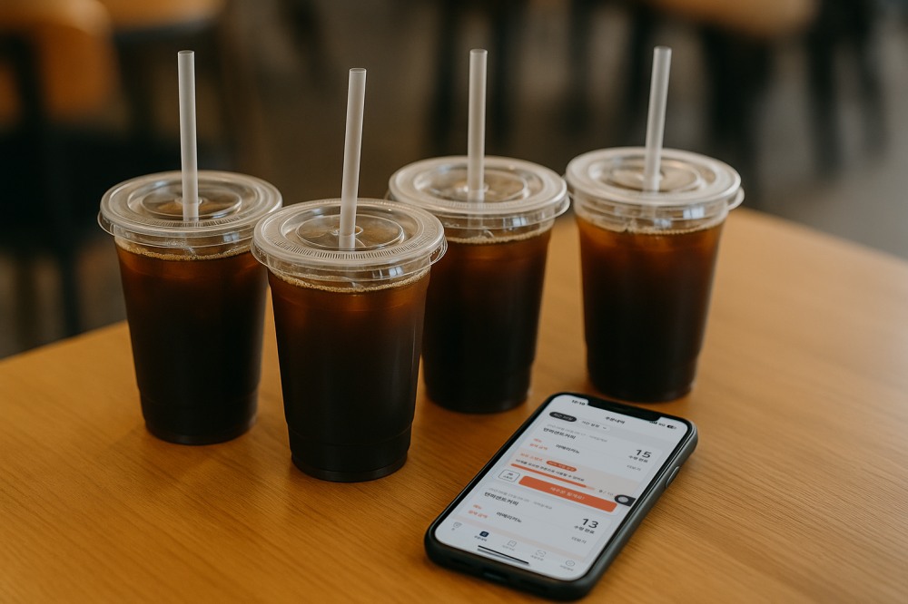 가성비·즉시 소비 확산… 패스오더, 프랜차이즈 카페의 테이크아웃 경쟁력 강화