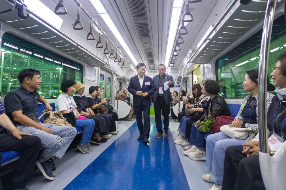 평화통일 염원을 담은 평화열차 운행