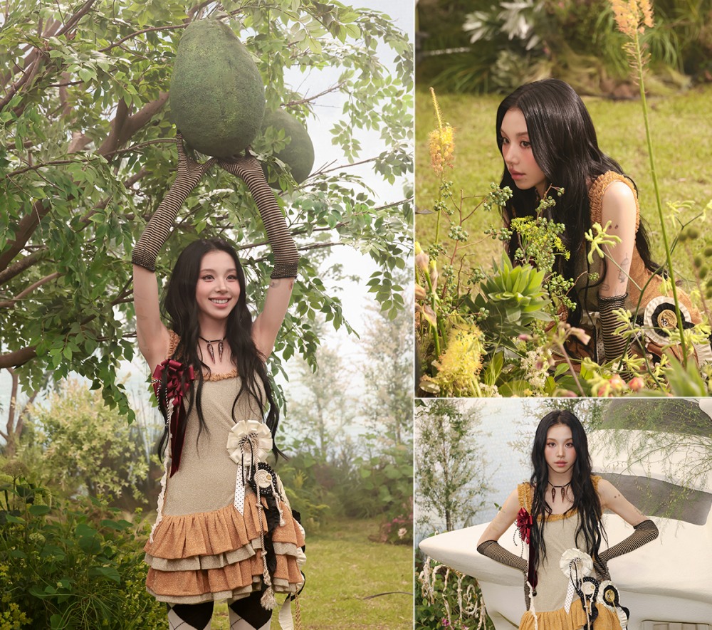 트와이스 채영, 신곡 'SHOOT (Firecracker)' 뮤비 비하인드 공개…판타지 비주얼 눈길