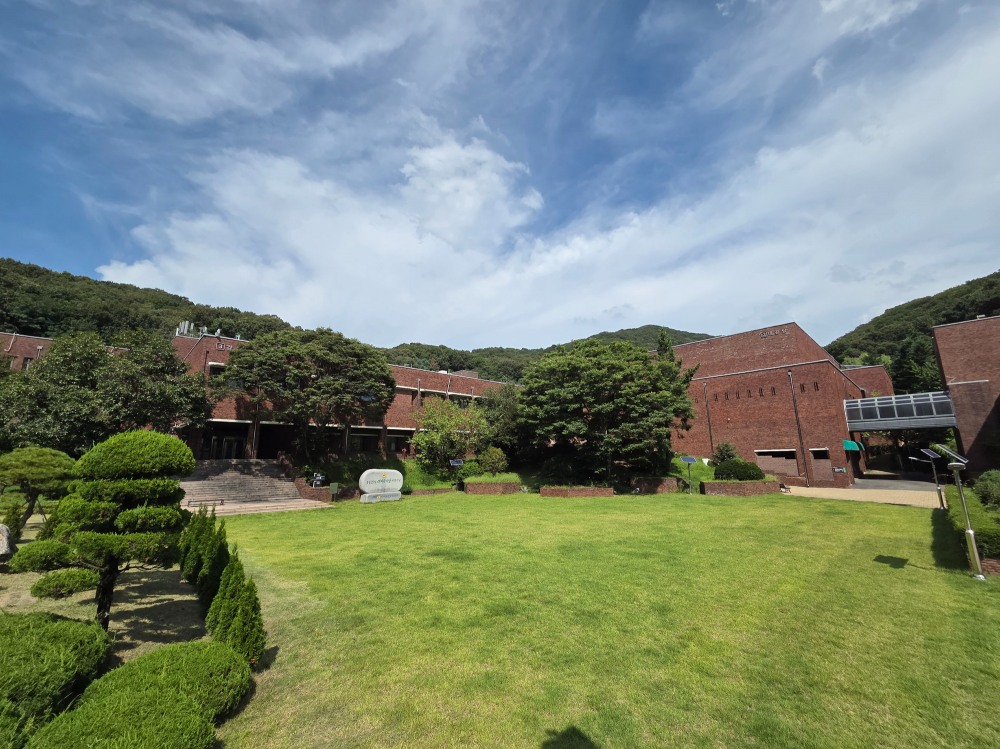 야외 공공예식장 분당 율동 새마을연수원 돌뜰정원