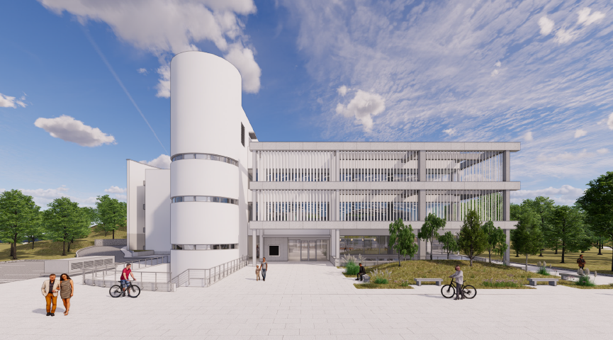 고양영어도서관 실시 설계 투시도